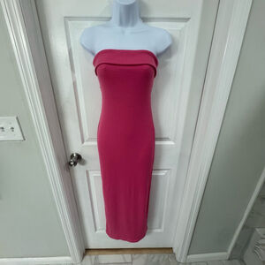 Olia NWT‎ Women’s Pink Strapless Dress Size XS